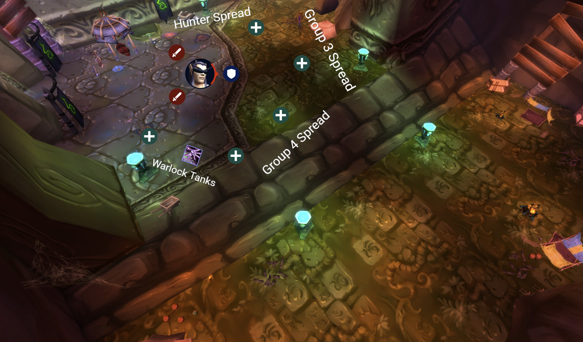 Leotheras the Blind placement diagram
