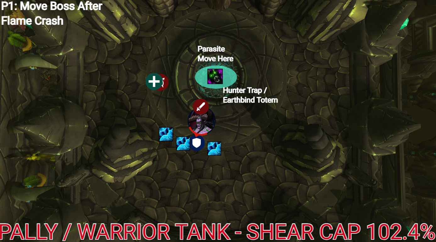 Illidan Stormrage Phase 1 strategy diagram